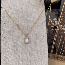 Marise necklace - moonstone