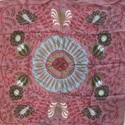 Silk scarf - Mini Marsha Pink