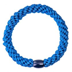 KKNEKKI hair elastic - Electric Blue Glitter