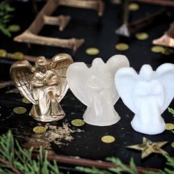 Gold wax mini angels box - Ciergerie des prémontrés