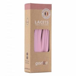 Gorilla Elastic Shoelaces - marshmallow pink