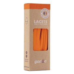 Gorilla Elastic Shoelaces - Orange