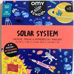 Poster + Stickers - Solar system