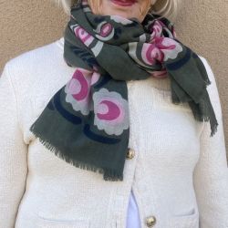 Olga Wool Scarf khaki