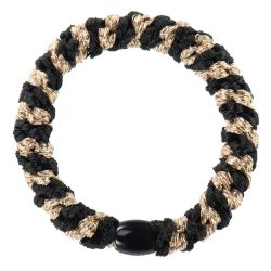 KKNEKKI hair elastic - Black and Beige