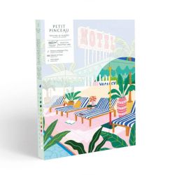 Paint by Number Box - The Motel pool