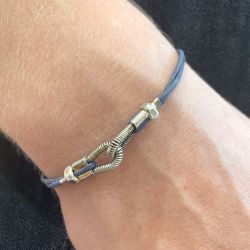 You & Me bass rope bracelet - Jean