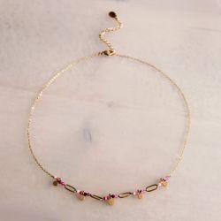 Pink Stone Bracelet