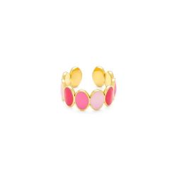 Pink Adjustable Ring