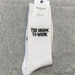 Félicie Aussi - men's little too drunk to work socks