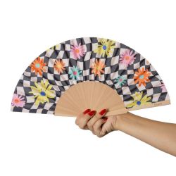 Fisura - geometric flower fan 