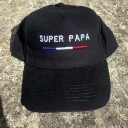 Cap Super Papa - Black