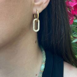 Dalya gold earring