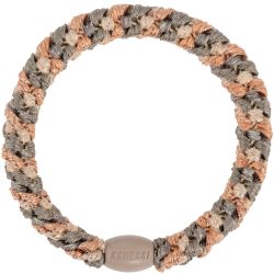 KKNEKKI hair elastic - Mix Rosegold Camo et Glitter