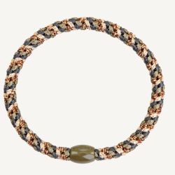 KKNEKKI hair elastic - Camo glod Glitter