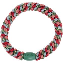 KKNEKKI hair elastic - Mix Red Green Glitter 