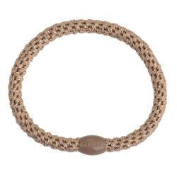 KKNEKKI hair elastic - Fine Beige Glitter