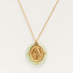 Palas Santa Maria Royal Blue Medal Necklace