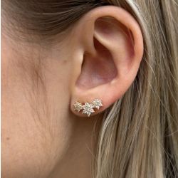 3 Stars earring