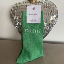 Félicie Aussi - chick socks with sequins