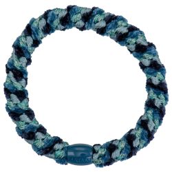 KKNEKKI hair elastic - Light blue due glitter mix