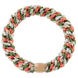 KKNEKKI hair elastic - Mix army Coral