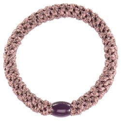 KKNEKKI hair elastic - Plum Glitter