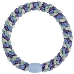 KKNEKKI hair elastic - Mix purple green Glitter