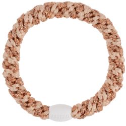 KKNEKKI hair elastic - Mix Rosegold Beige Glitter