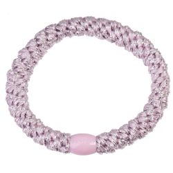 KKNEKKI hair elastic - Light Pink glitter