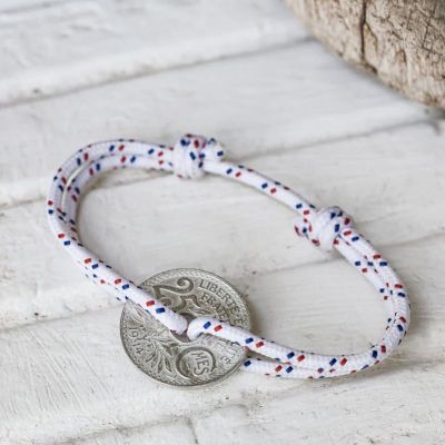 Made with authentic French coins