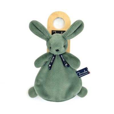 Doudou Rabbit Made in France sage green