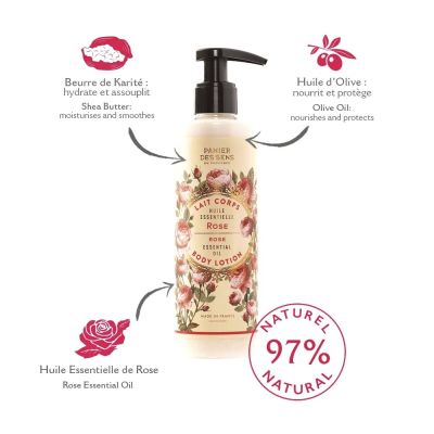 Enchanting Rose Body Lotion - Panier des Sens