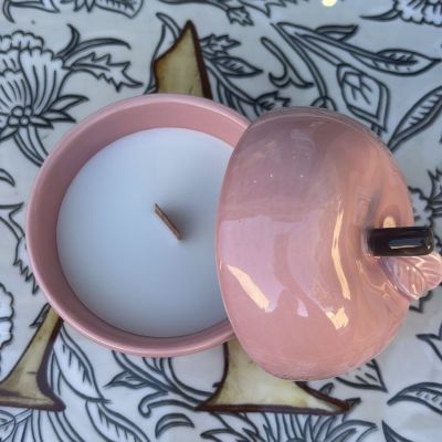 Pom'Glow sky pink Scented Candle - Jasmine
