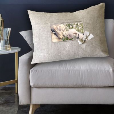 Custom Cushion Linen - rectangular - Picture of the lovers