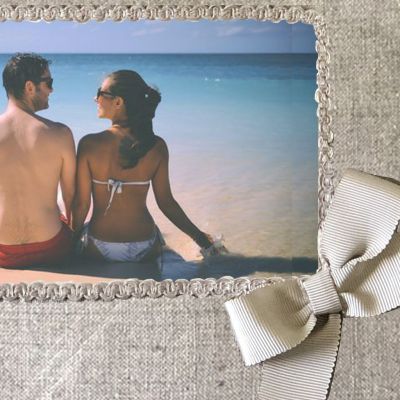 Custom Cushion Linen - rectangular - Picture of the lovers