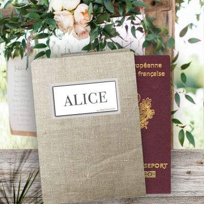 Passport Protector - Wedding Gift - To be offered to the newlyweds with their names