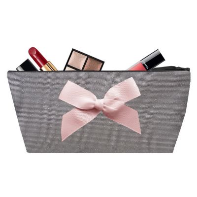 Personalized Kit - Personalized Kit with Bow - Makeup Bag -paon