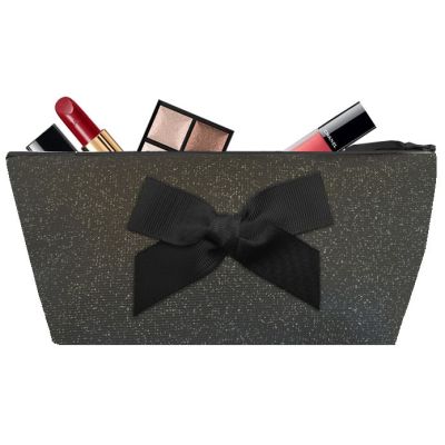 Personalized Kit - Personalized Kit with Bow - Makeup Bag -paon