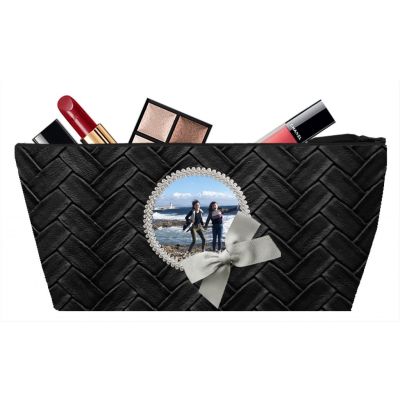 Personalized Kit - Personalized Kit with Bow - Makeup Bag 