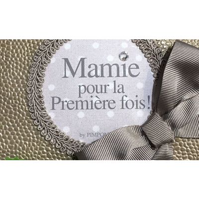 Personalized Kit - Personalized Kit - "Grandma for the First Time" - Grandma Gift - Makeup Bag - Saya Honey