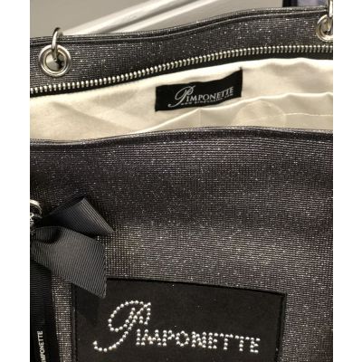 Custom Shopping Bag - shiny black