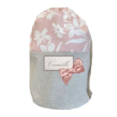 Baby girl personalized backpack