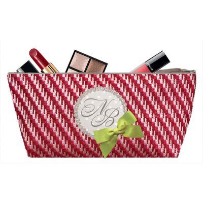 Personalized Kit - Makeup bag - Poppy raspberry- Custom with your photo