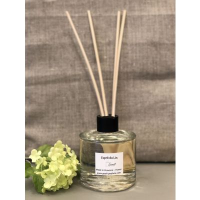 Perfume Diffuser with Rattan Stems - Spirit of Linen