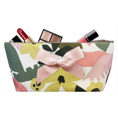 Personalized Kit - Make-up bag with ribbon