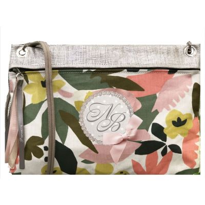 Personalized Clutch Bag - Flora