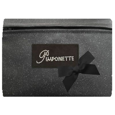 Black glittering trendy pocket by Pimponette