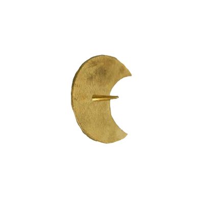 Brass moon nail to be fixed with a hammer blow