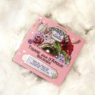 Organic herbal tea Provence d'Antan - Day of Love - 24 sachets